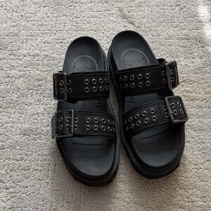 Dr. marten platform sandals